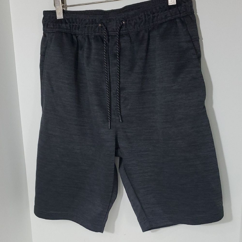 Legends Men's Charcoal Athletic Shorts with Drawstring Size M